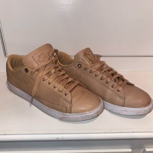 Tan Nike Court Sneakers